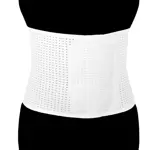 B.Well Care Бандаж на брюшную стенку, S, бандаж послеоперационный, 1 шт, белый, арт. W-425, с двумя ребрами жесткости фото 2