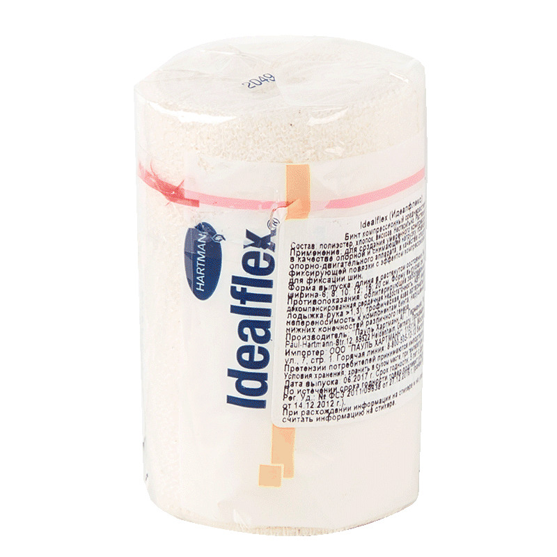 Idealflex universal Бинт компрессионный среднерастяжимый, 10 см х 5 м, 1 шт. фото