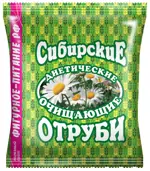 Сибирские отруби пшеничные, 200 г, 1 шт, очищающие фото