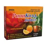 Риниколд ХотКап, порошок для приготовления раствора для приема внутрь, 5 г, 5 шт, апельсин фото 3