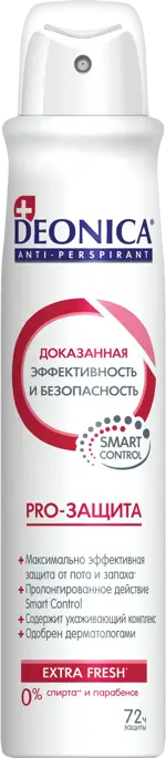 Deonica Антиперспирант Pro-защита, спрей, 200 мл, 1 шт. фото