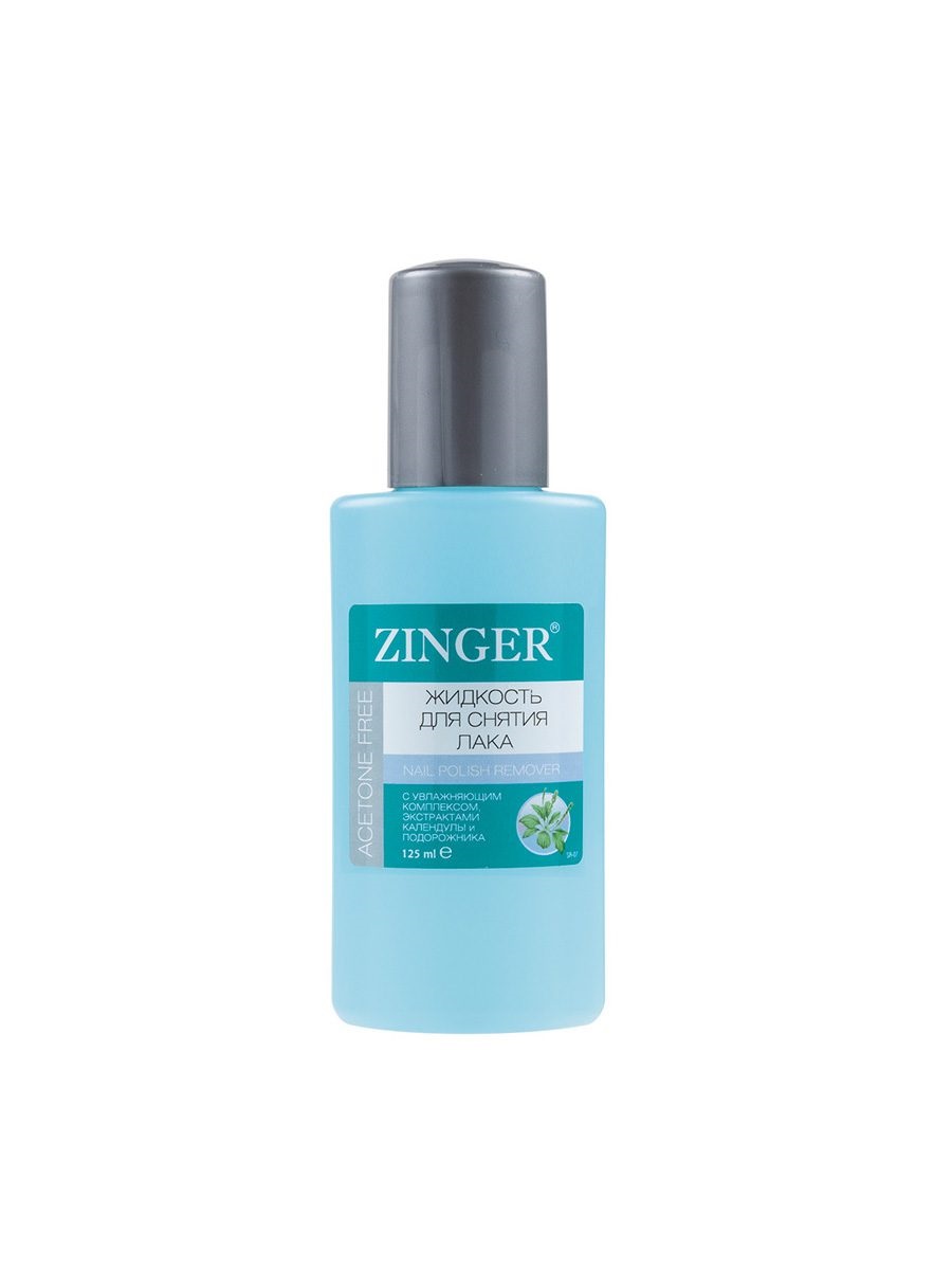 Zinger Жидкость для снятия лака с увлажняющим комплексом, лак для ногтей, 125 мл, 1 шт, SR-07 фото
