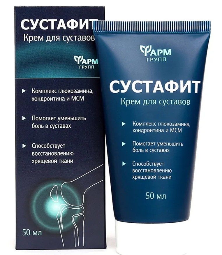 Сустафит, крем для суставов, 50 мл, 1 шт. фото