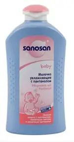 Sanosan baby молочко увлажняющее с пантенолом, 100 мл, 1 шт. фото