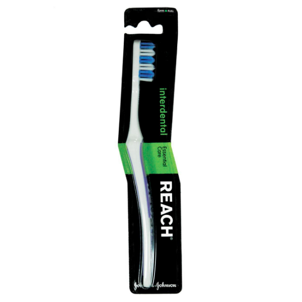 Reach Interdental Зубная щетка, щетка зубная, 1 шт, жесткая фото