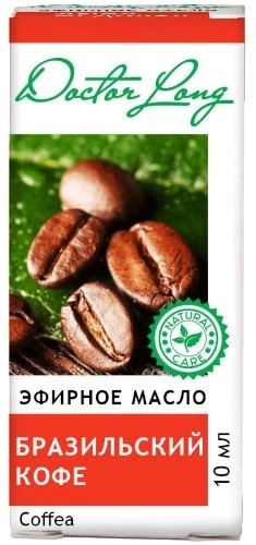 Dr Long бразильский кофе, масло эфирное, 10 мл, 1 шт. фото