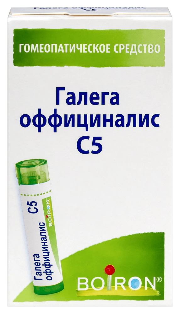 Галега оффициналис C5, гранулы гомеопатические, 4 г, 1 шт. фото