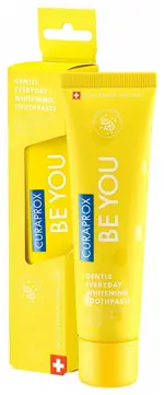 Curaprox Be You отбеливающая зубная паста, паста зубная, 60 мл, 1 шт, грейпфрут + бергамот фото