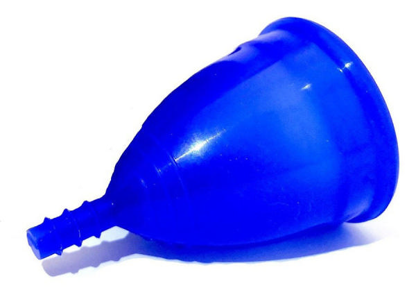 Менструальная чаша Onlycup, 1 шт, синего цвета, S фото