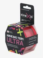 Kinexib Ultra Кинезио-тейп водостойкий, 5 см х 500 см, кинезио тейп, 1 шт, красный фото