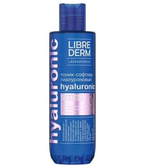 Librederm Sense Тоник-софтнер, тоник для лица, 200 мл, 1 шт, гиалуроновый фото