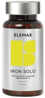 Elemax Железо Соло, таблетки, 60 шт. фото