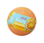 Шар бурлящий для ванны Красный мандарин, 120 г, 1 шт. фото