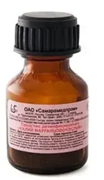 Калия перманганат, порошок для приготовления раствора для местного и наружного применения, 3 г, 1 шт. фото 2