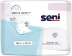 Seni soft Пеленки впитывающие, 60 см x 60 см, 30 шт, 4 капли фото