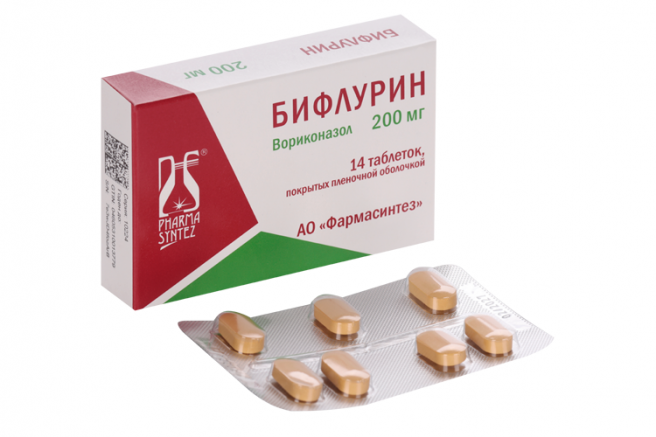 Бифлурин, 200 мг, таблетки, покрытые пленочной оболочкой, 14 шт. фото