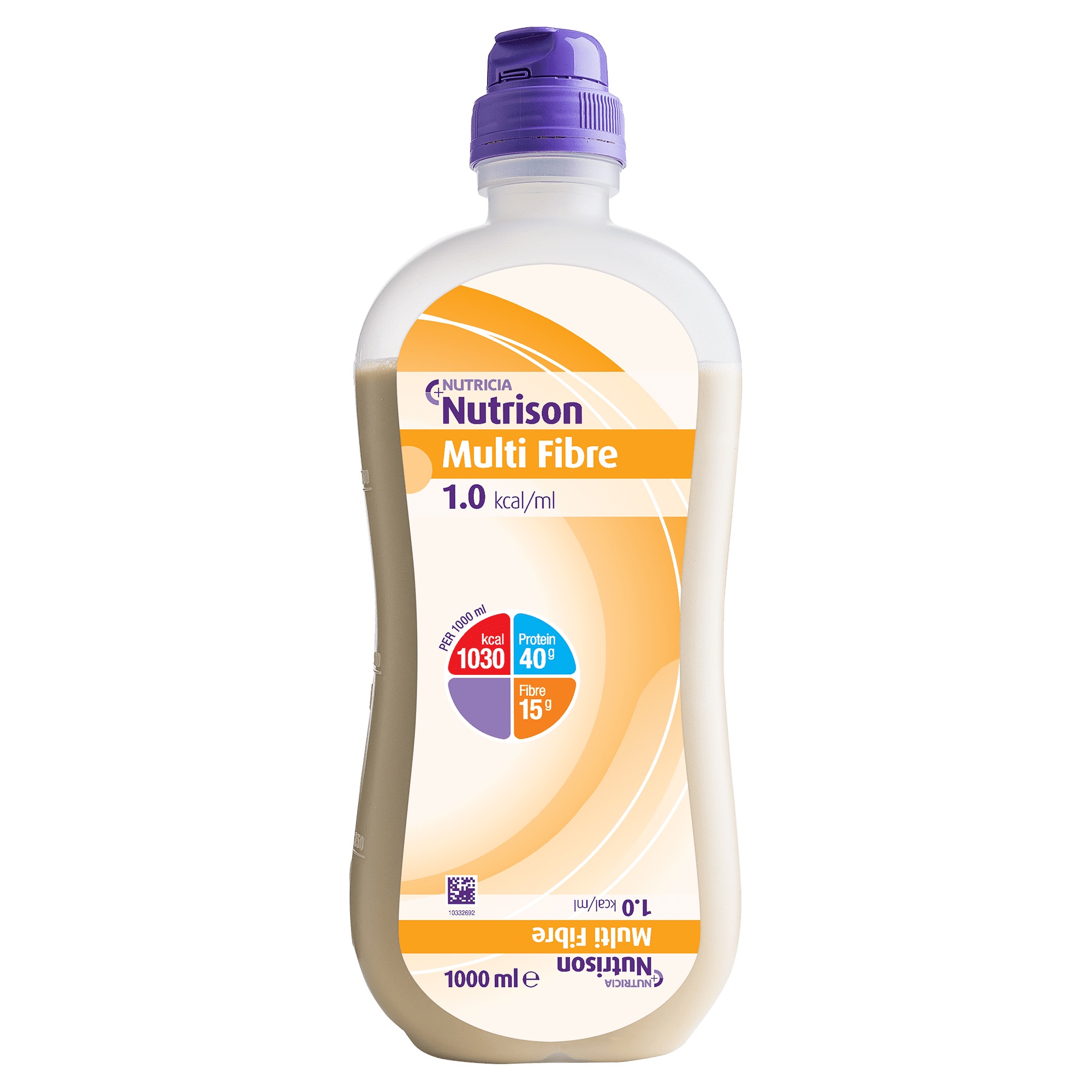 Nutrison с пищевыми волокнами, смесь для энтерального питания, 1000 мл, 1 шт. фото