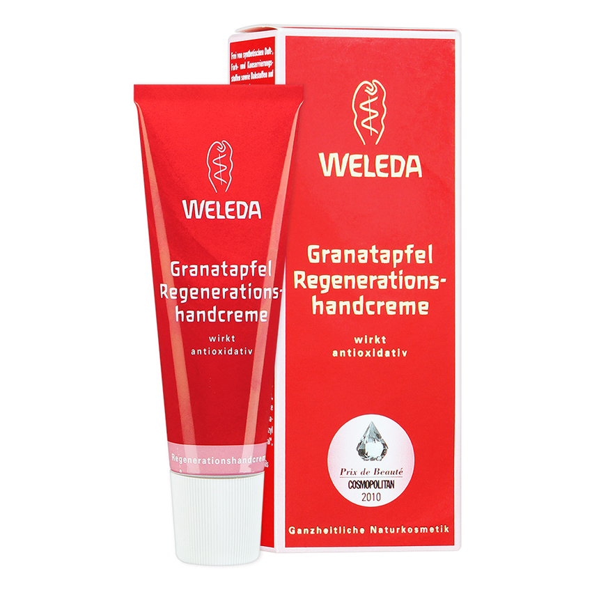 Weleda Крем для рук гранатовый восстанавливающий, крем для рук, 50 мл, 1 шт. фото