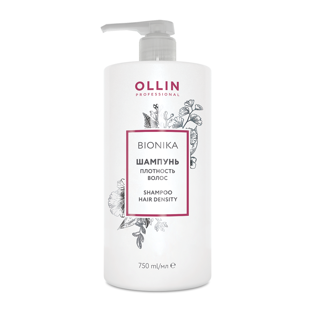 Ollin bionika шампунь плотность волос, шампунь, 750 мл, 1 шт. фото