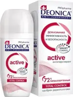 Deonica Антиперспирант Active, ролик, 50 мл, 1 шт. фото