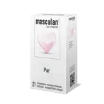 Masculan Pur презервативы утонченные прозрачные, презервативы, 21 шт. фото