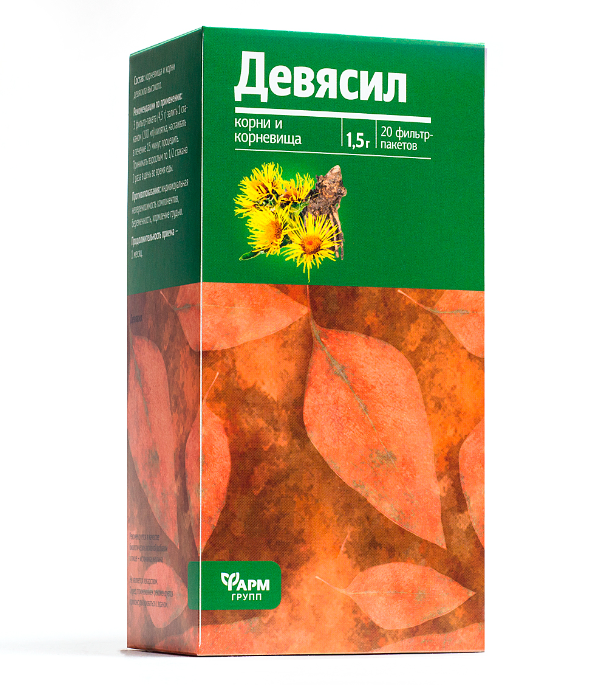 Девясила корневища и корни, фиточай, 1.5 г, 20 шт. фото