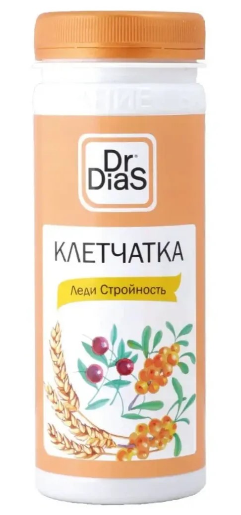 Dr. DiaS Клетчатка Леди стройность, 170 г, 1 шт. фото