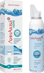 ЛинАква норм, раствор изотонический, 50 мл, 1 шт. фото