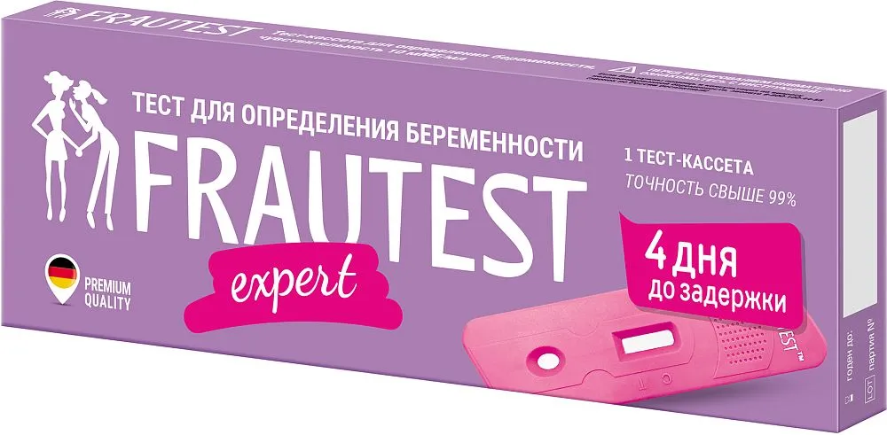 Frautest Expert Тест на беременность, 1 шт. фото