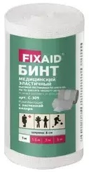 Fixaid Бинт эластичный медицинский, 8 см х 1 м, 1 шт, высокой растяжимости фото