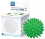 Иглбол Ежик Мяч-массажер, 65 мм, 1 шт, зеленого цвета фото