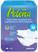 Pelena Подгузники для взрослых, р. M, 10 шт, 70-130 см фото