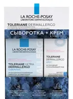 La Roche-Posay Toleriane Dermallergo крем 40 мл + сыворотка 20 мл, набор, 1 шт. фото