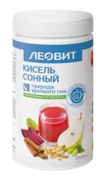 Леовит Кисель Сонный, порошок, 400 г, 1 шт. фото 