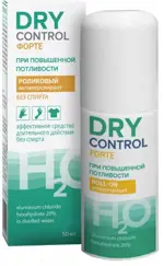 Dry Control Forte роликовый антиперспирант без спирта 20%, 50 мл, 1 шт, без спирта фото