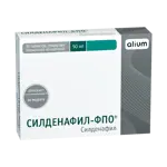 Силденафил-фпо, 50 мг, таблетки, покрытые пленочной оболочкой, 10 шт. фото