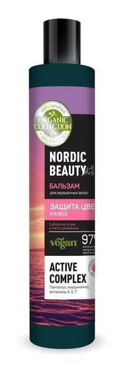 Organic Collection бальзам для окрашенных волос Защита цвет и блеск, бальзам, 400 мл, 1 шт. фото