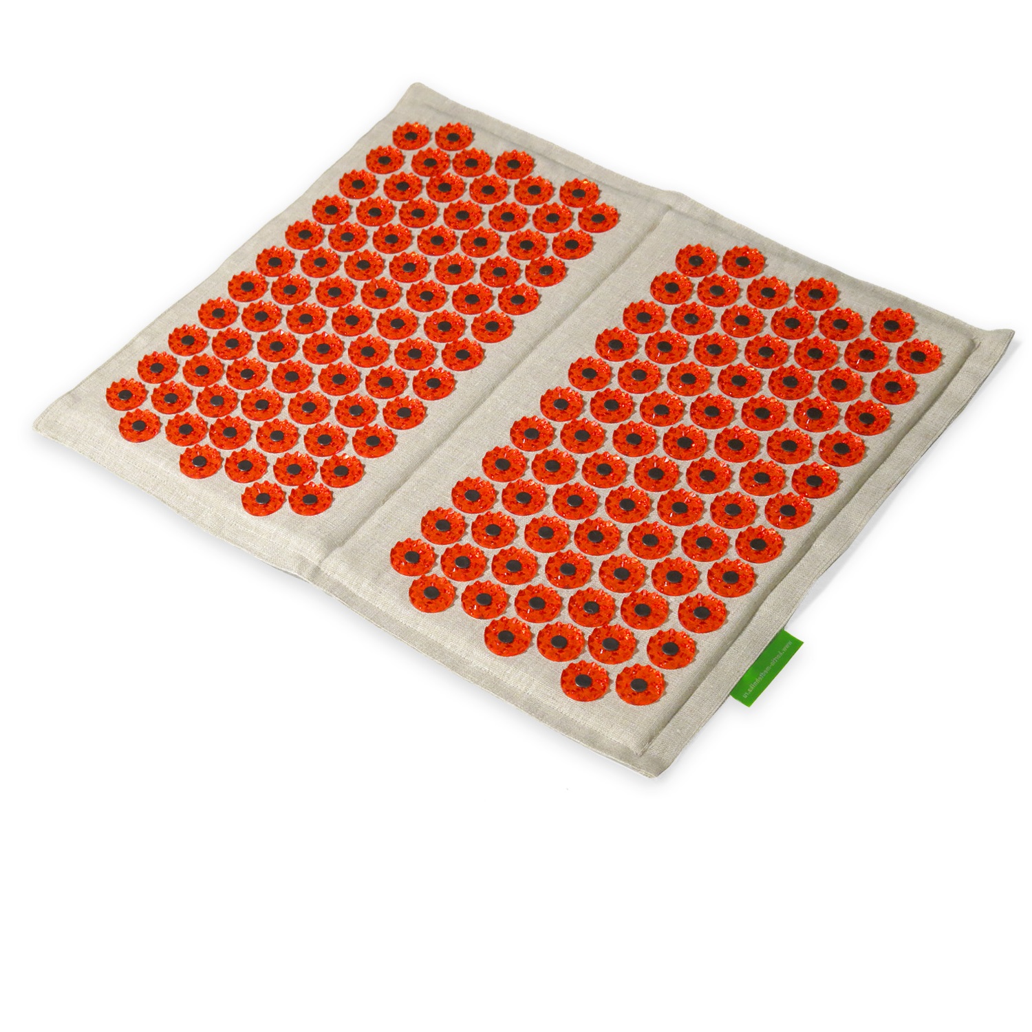 Иппликатор Кузнецова Тибетский для ступней на мягкой подложке, 1 шт, красного цвета, для чувствительной кожи, магнитный фото