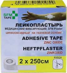 SFM-Plaster Пластырь фиксирующий, 2 см х 250 см, 1 шт, тканевая основа фото