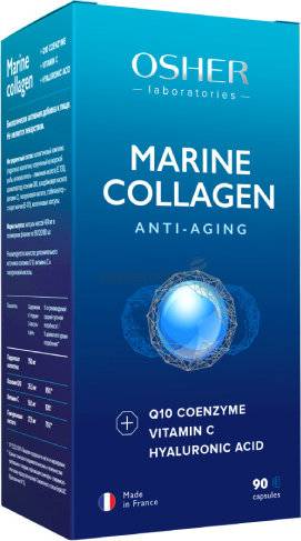 Коллаген Морской Osher, капсулы, 90 шт. фото