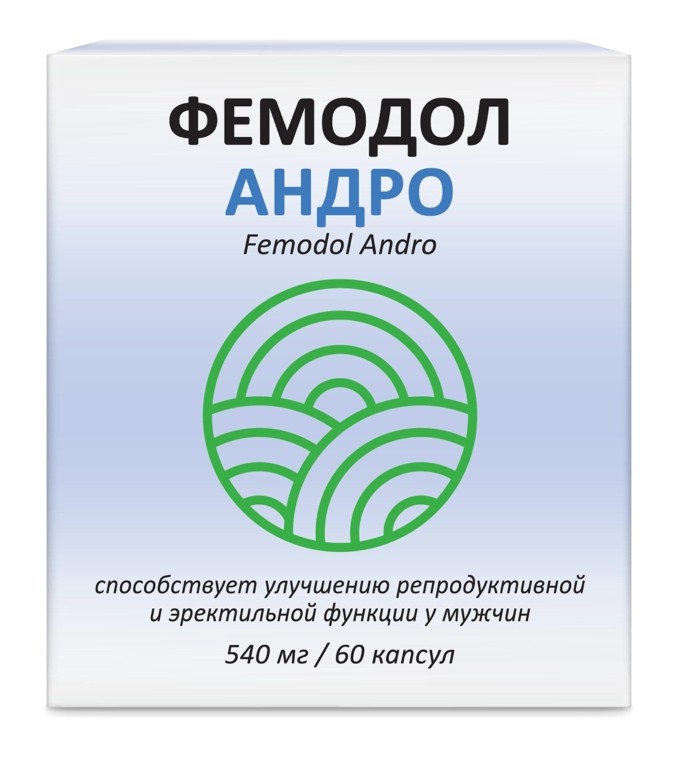 Фемодол андро, капсулы, 60 шт. фото