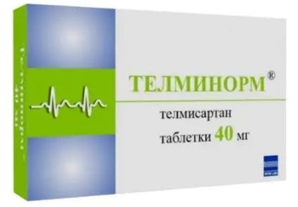 Телминорм, 40 мг, таблетки, 28 шт. фото