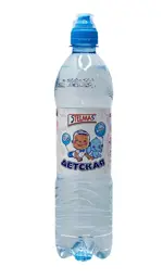 Стэлмас Вода питьевая детская, вода питьевая негазированная, 0.6л, 1 шт, спорт фото