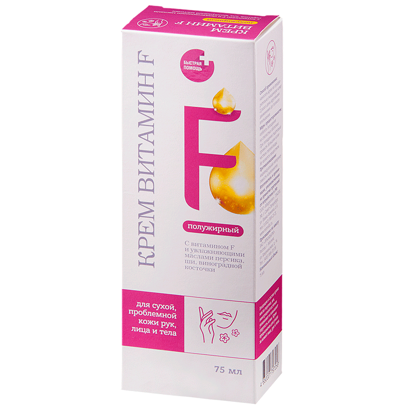 PL Витамин Ф крем полужирный, крем для тела, 75 мл, 1 шт. фото