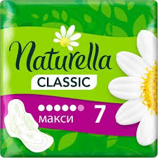 Naturella Classic maxi camomile Прокладки гигиенические, 7 шт, 5 капель фото