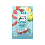 Фрутоняня Фруктовые кусочки без сахара, 15 г, 1 шт, яблоко + клубника + банан фото