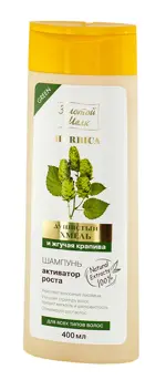 Золотой Шелк Шампунь душистый хмель и жгучая крапива активатор роста, шампунь, 400 мл, 1 шт. фото