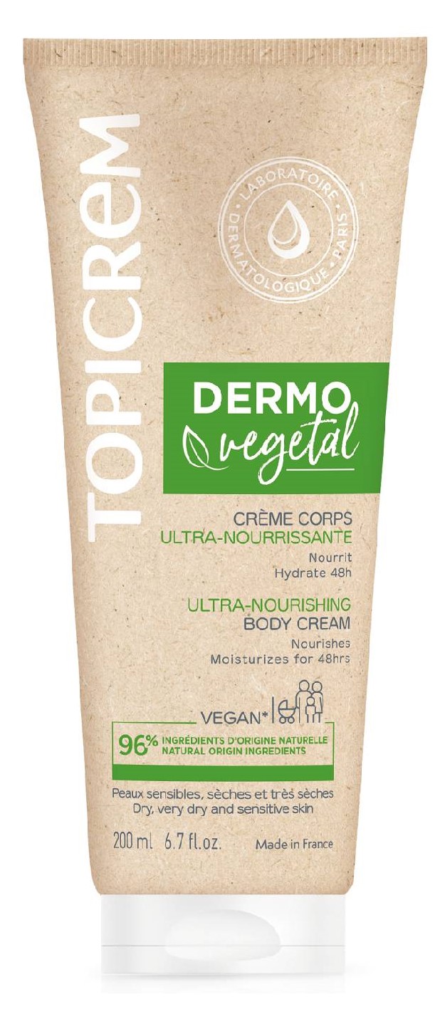Topicrem Dermovegetal, крем для тела, 200 мл, 1 шт, Ультрапитательный фото