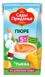 Сады Придонья пюре, пюре, 125 г, 1 шт, тыква фото 