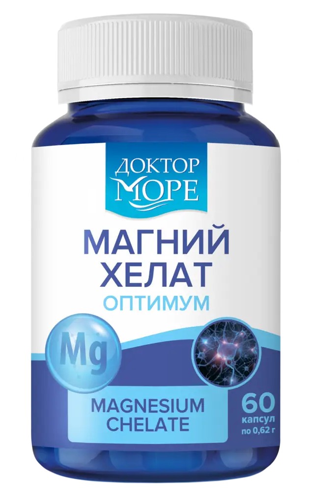 Доктор Море Магний хелат оптимум, капсулы, 60 шт. фото